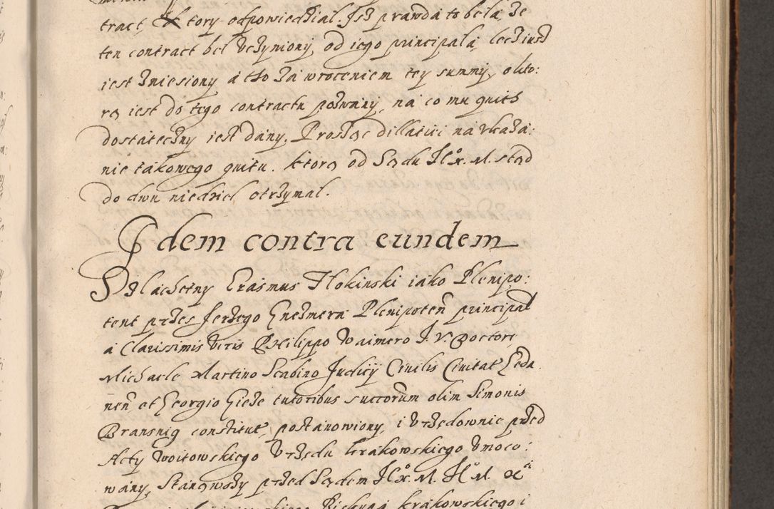Zdjęcie nr 296 dla obiektu archiwalnego: Acta foris saecularis coram R. D. Bernardo Maciejowski, episcopo Cracoviensi, duce Severiensis ex annis 1600 - 1606.