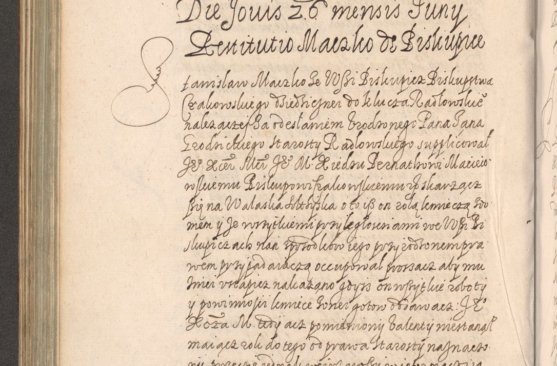 Zdjęcie nr 283 dla obiektu archiwalnego: Acta foris saecularis coram R. D. Bernardo Maciejowski, episcopo Cracoviensi, duce Severiensis ex annis 1600 - 1606.