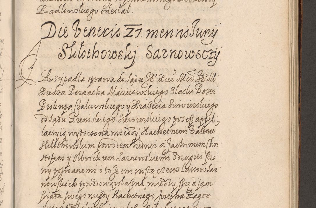 Zdjęcie nr 284 dla obiektu archiwalnego: Acta foris saecularis coram R. D. Bernardo Maciejowski, episcopo Cracoviensi, duce Severiensis ex annis 1600 - 1606.