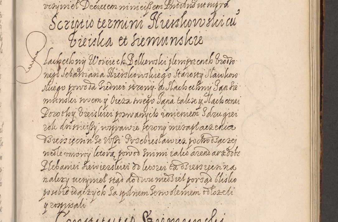Zdjęcie nr 280 dla obiektu archiwalnego: Acta foris saecularis coram R. D. Bernardo Maciejowski, episcopo Cracoviensi, duce Severiensis ex annis 1600 - 1606.
