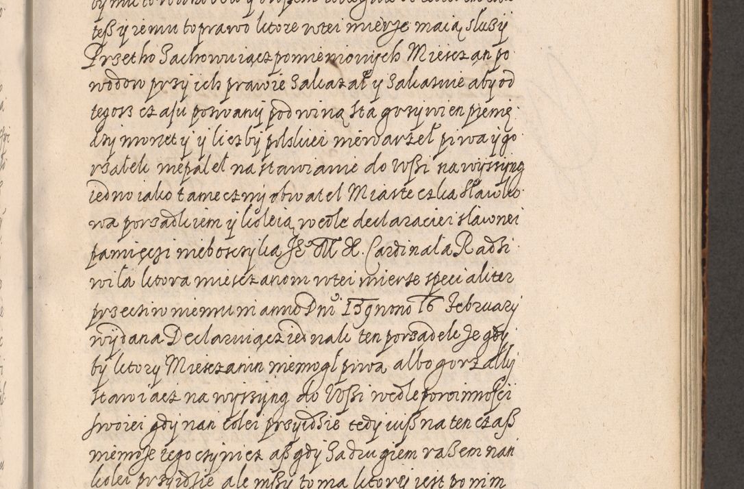 Zdjęcie nr 276 dla obiektu archiwalnego: Acta foris saecularis coram R. D. Bernardo Maciejowski, episcopo Cracoviensi, duce Severiensis ex annis 1600 - 1606.