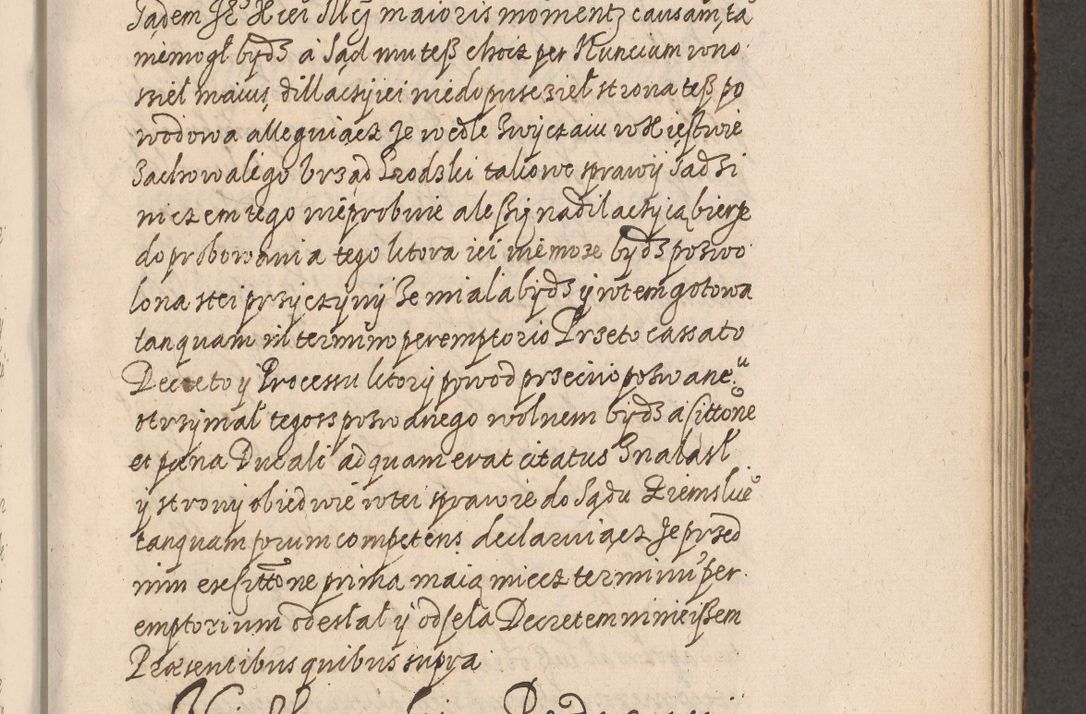 Zdjęcie nr 278 dla obiektu archiwalnego: Acta foris saecularis coram R. D. Bernardo Maciejowski, episcopo Cracoviensi, duce Severiensis ex annis 1600 - 1606.