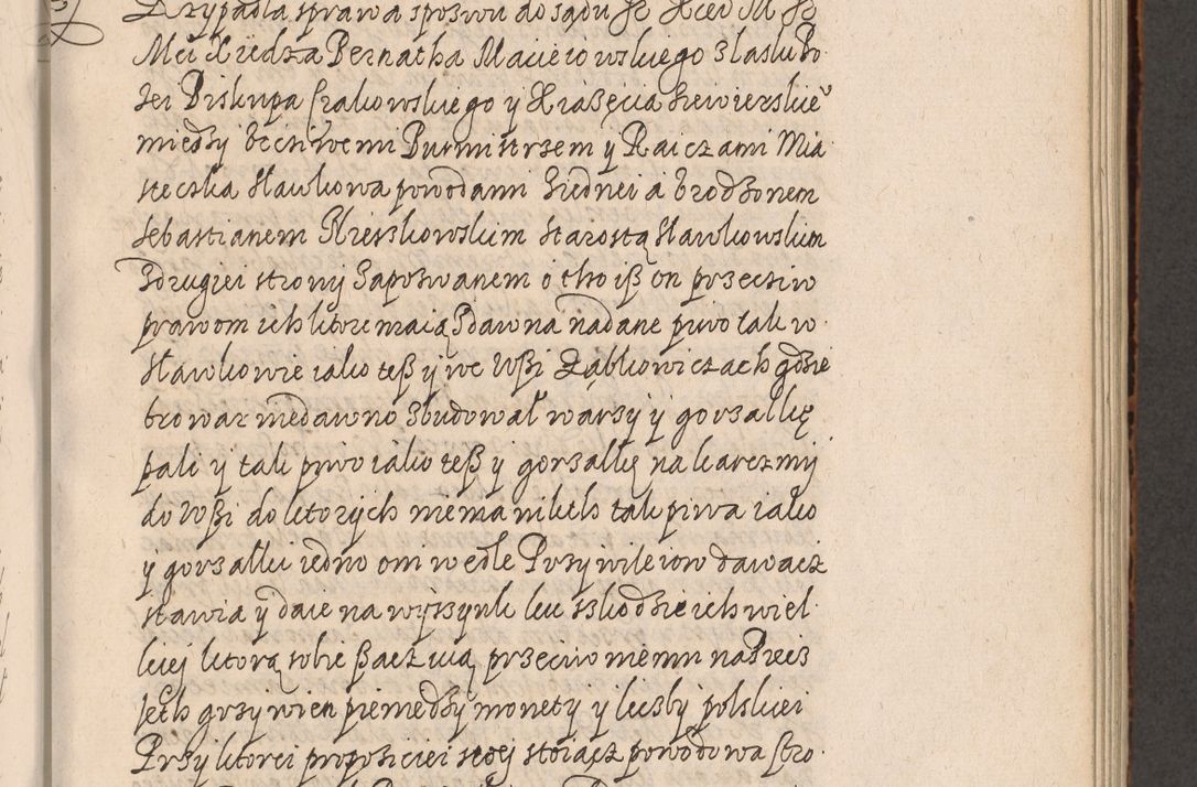 Zdjęcie nr 274 dla obiektu archiwalnego: Acta foris saecularis coram R. D. Bernardo Maciejowski, episcopo Cracoviensi, duce Severiensis ex annis 1600 - 1606.