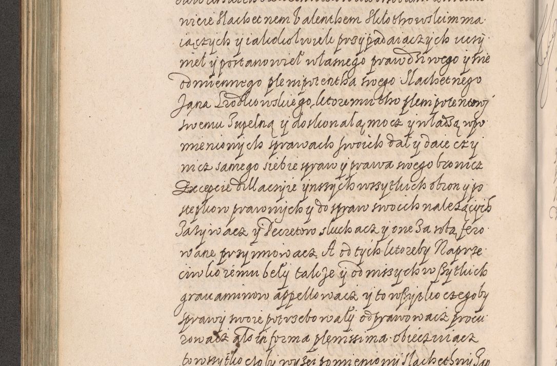 Zdjęcie nr 271 dla obiektu archiwalnego: Acta foris saecularis coram R. D. Bernardo Maciejowski, episcopo Cracoviensi, duce Severiensis ex annis 1600 - 1606.