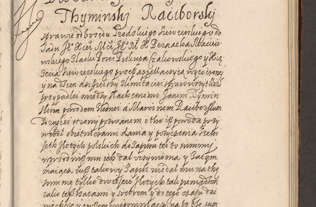 Zdjęcie nr 272 dla obiektu archiwalnego: Acta foris saecularis coram R. D. Bernardo Maciejowski, episcopo Cracoviensi, duce Severiensis ex annis 1600 - 1606.