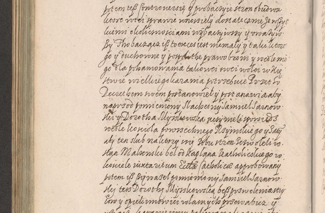 Zdjęcie nr 269 dla obiektu archiwalnego: Acta foris saecularis coram R. D. Bernardo Maciejowski, episcopo Cracoviensi, duce Severiensis ex annis 1600 - 1606.