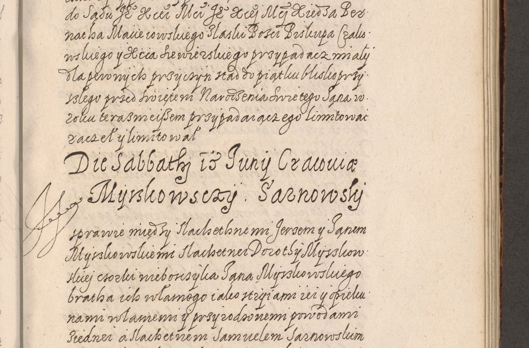 Zdjęcie nr 268 dla obiektu archiwalnego: Acta foris saecularis coram R. D. Bernardo Maciejowski, episcopo Cracoviensi, duce Severiensis ex annis 1600 - 1606.