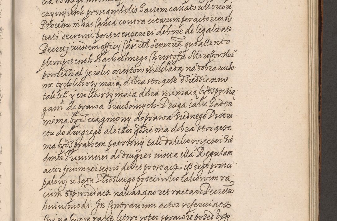 Zdjęcie nr 266 dla obiektu archiwalnego: Acta foris saecularis coram R. D. Bernardo Maciejowski, episcopo Cracoviensi, duce Severiensis ex annis 1600 - 1606.
