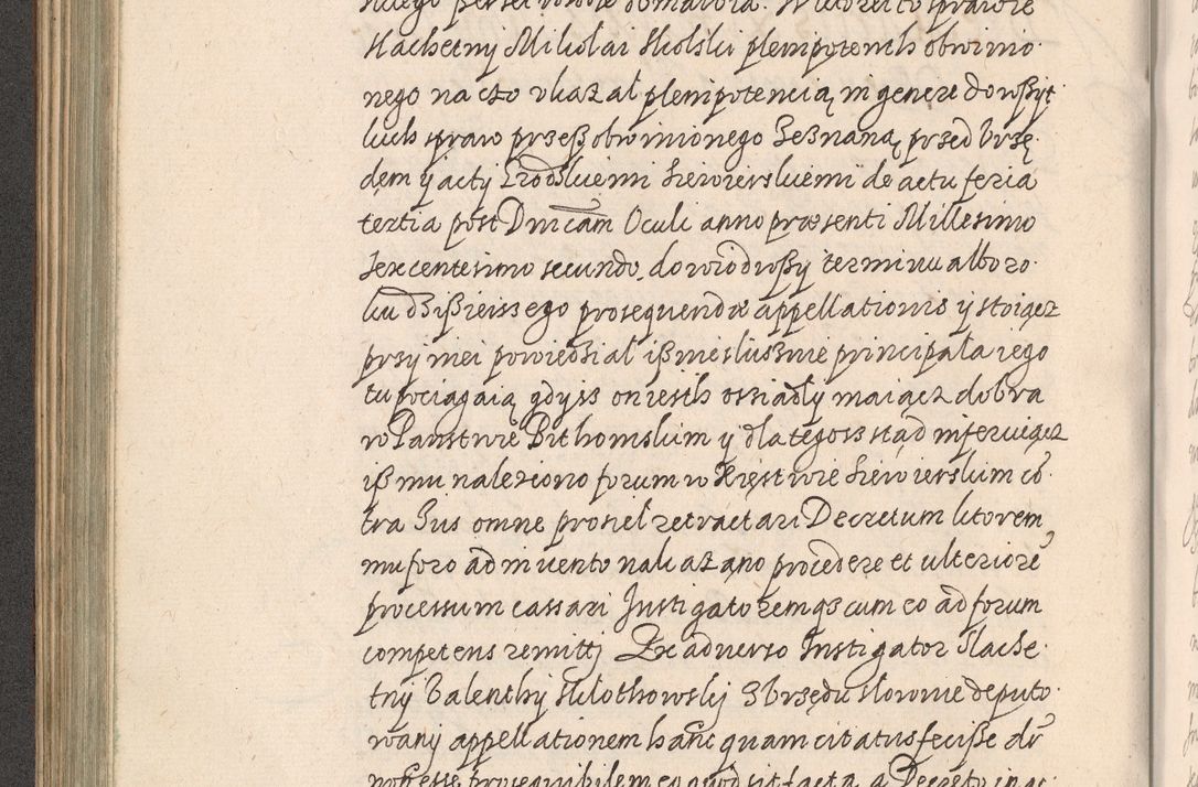 Zdjęcie nr 261 dla obiektu archiwalnego: Acta foris saecularis coram R. D. Bernardo Maciejowski, episcopo Cracoviensi, duce Severiensis ex annis 1600 - 1606.