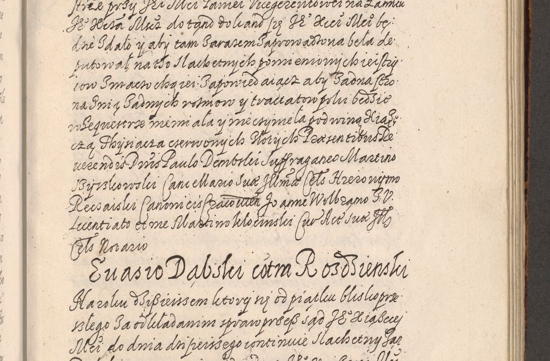 Zdjęcie nr 254 dla obiektu archiwalnego: Acta foris saecularis coram R. D. Bernardo Maciejowski, episcopo Cracoviensi, duce Severiensis ex annis 1600 - 1606.