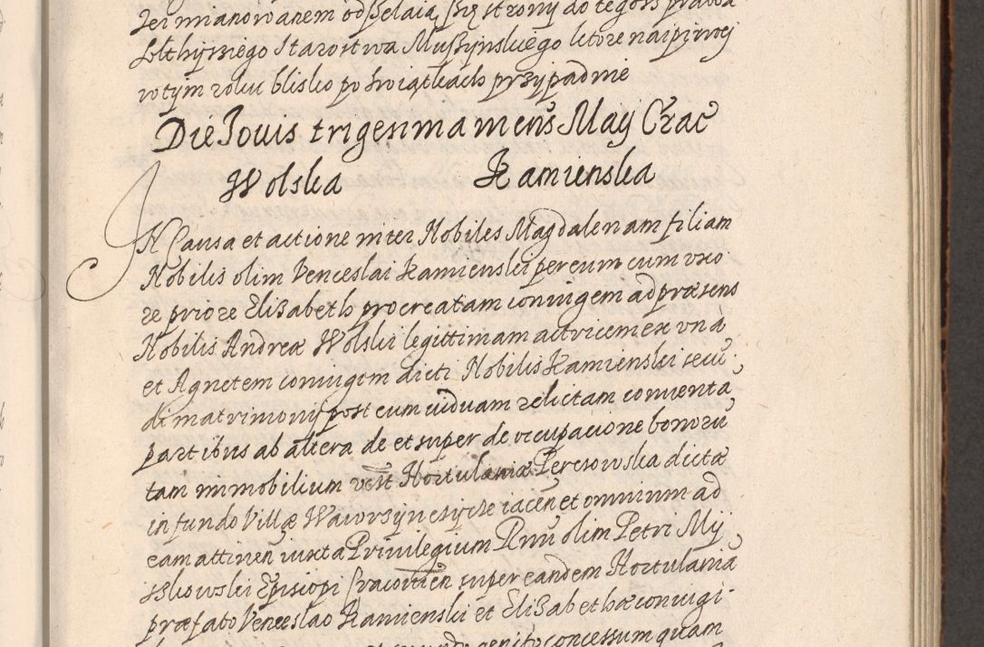 Zdjęcie nr 250 dla obiektu archiwalnego: Acta foris saecularis coram R. D. Bernardo Maciejowski, episcopo Cracoviensi, duce Severiensis ex annis 1600 - 1606.