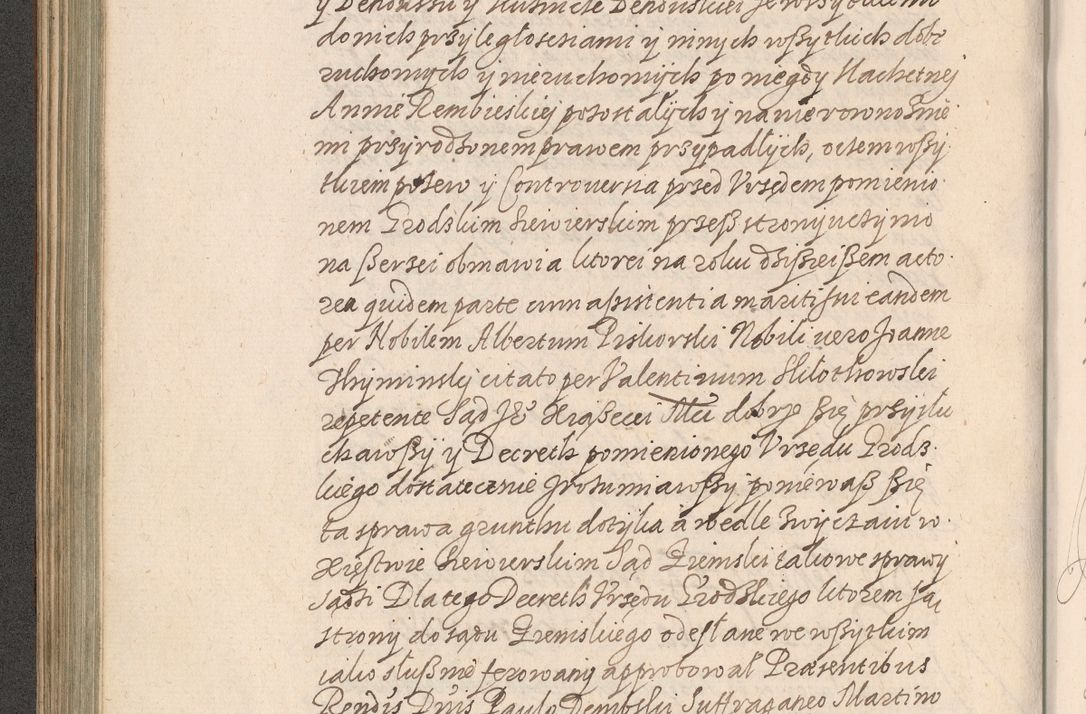 Zdjęcie nr 247 dla obiektu archiwalnego: Acta foris saecularis coram R. D. Bernardo Maciejowski, episcopo Cracoviensi, duce Severiensis ex annis 1600 - 1606.