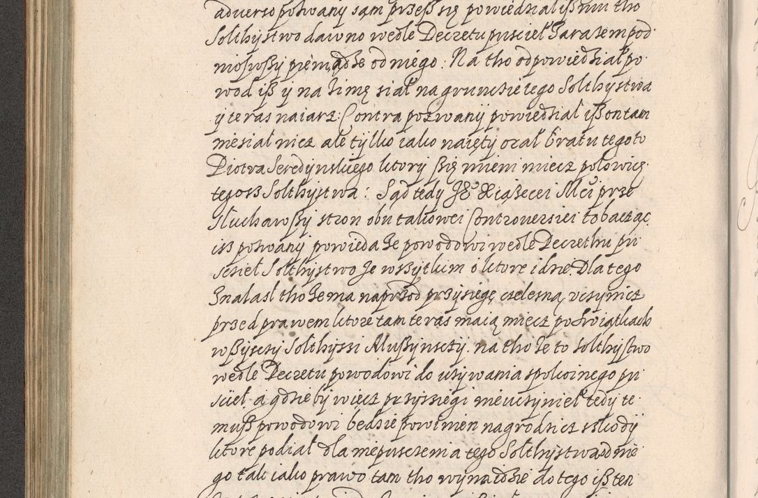 Zdjęcie nr 249 dla obiektu archiwalnego: Acta foris saecularis coram R. D. Bernardo Maciejowski, episcopo Cracoviensi, duce Severiensis ex annis 1600 - 1606.