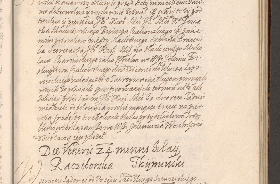 Zdjęcie nr 246 dla obiektu archiwalnego: Acta foris saecularis coram R. D. Bernardo Maciejowski, episcopo Cracoviensi, duce Severiensis ex annis 1600 - 1606.