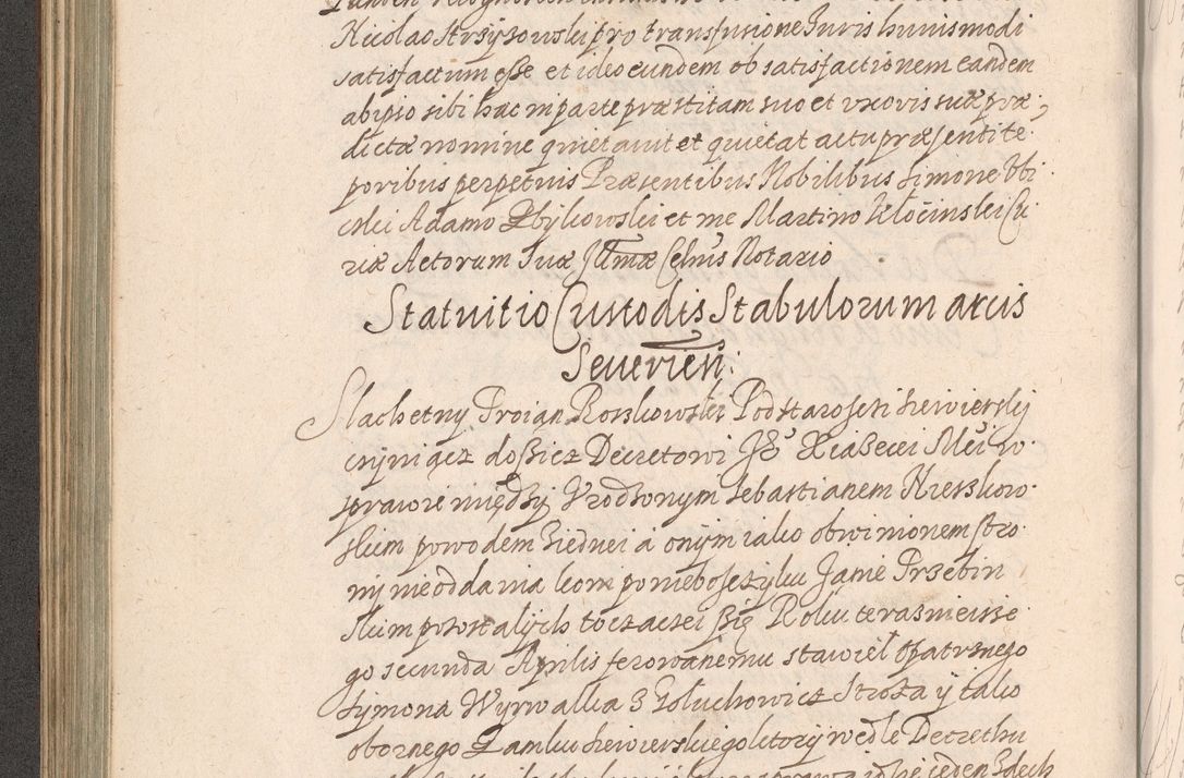 Zdjęcie nr 245 dla obiektu archiwalnego: Acta foris saecularis coram R. D. Bernardo Maciejowski, episcopo Cracoviensi, duce Severiensis ex annis 1600 - 1606.