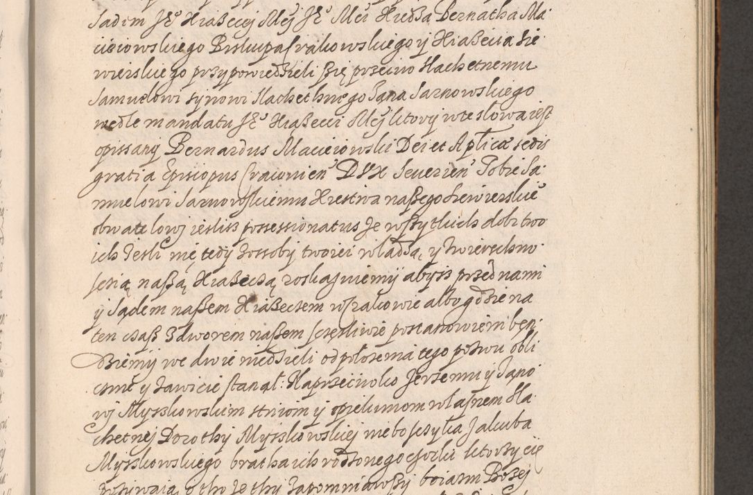 Zdjęcie nr 238 dla obiektu archiwalnego: Acta foris saecularis coram R. D. Bernardo Maciejowski, episcopo Cracoviensi, duce Severiensis ex annis 1600 - 1606.