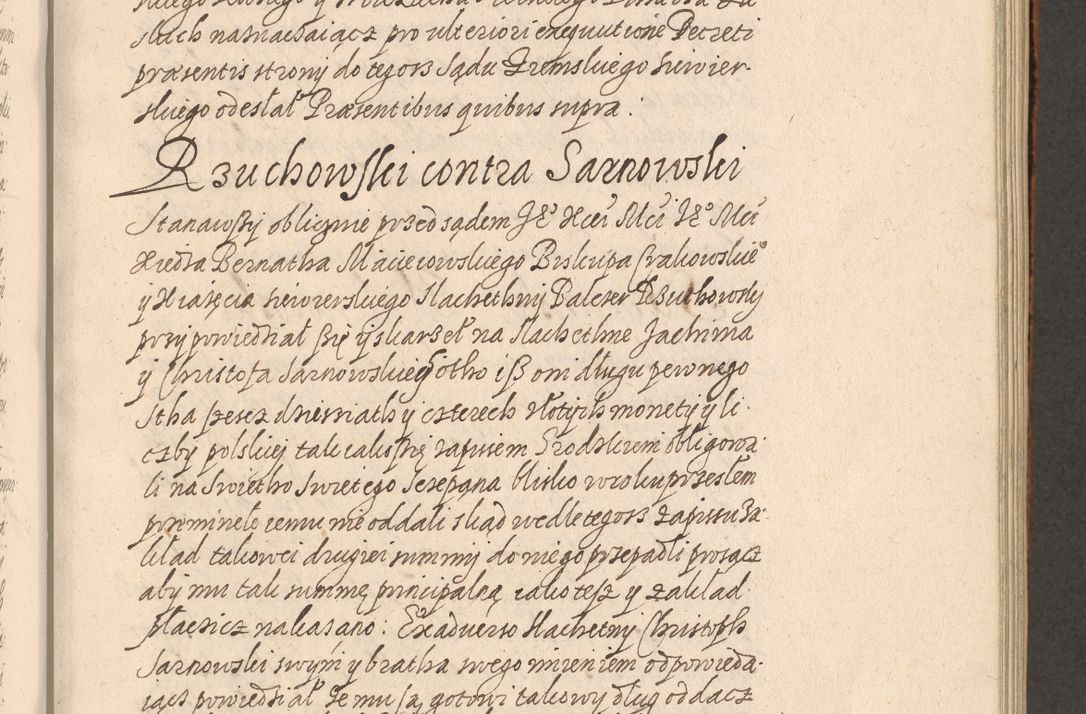 Zdjęcie nr 220 dla obiektu archiwalnego: Acta foris saecularis coram R. D. Bernardo Maciejowski, episcopo Cracoviensi, duce Severiensis ex annis 1600 - 1606.