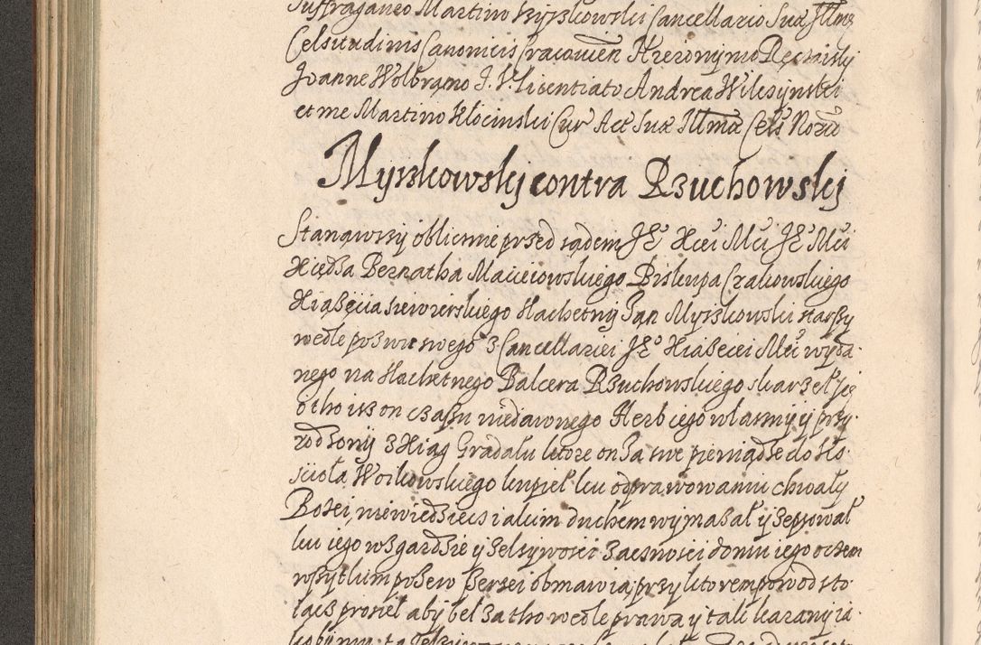 Zdjęcie nr 205 dla obiektu archiwalnego: Acta foris saecularis coram R. D. Bernardo Maciejowski, episcopo Cracoviensi, duce Severiensis ex annis 1600 - 1606.