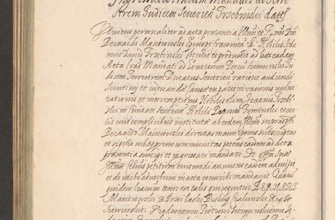 Zdjęcie nr 195 dla obiektu archiwalnego: Acta foris saecularis coram R. D. Bernardo Maciejowski, episcopo Cracoviensi, duce Severiensis ex annis 1600 - 1606.