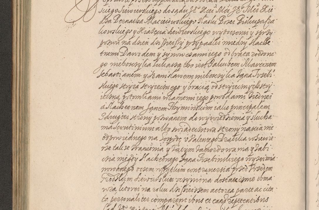Zdjęcie nr 185 dla obiektu archiwalnego: Acta foris saecularis coram R. D. Bernardo Maciejowski, episcopo Cracoviensi, duce Severiensis ex annis 1600 - 1606.