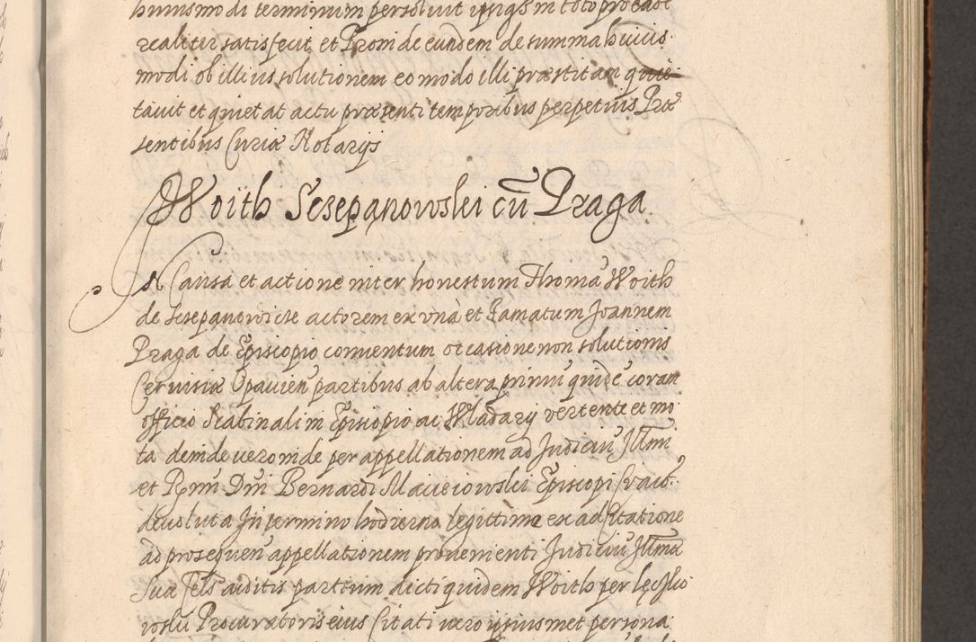 Zdjęcie nr 176 dla obiektu archiwalnego: Acta foris saecularis coram R. D. Bernardo Maciejowski, episcopo Cracoviensi, duce Severiensis ex annis 1600 - 1606.