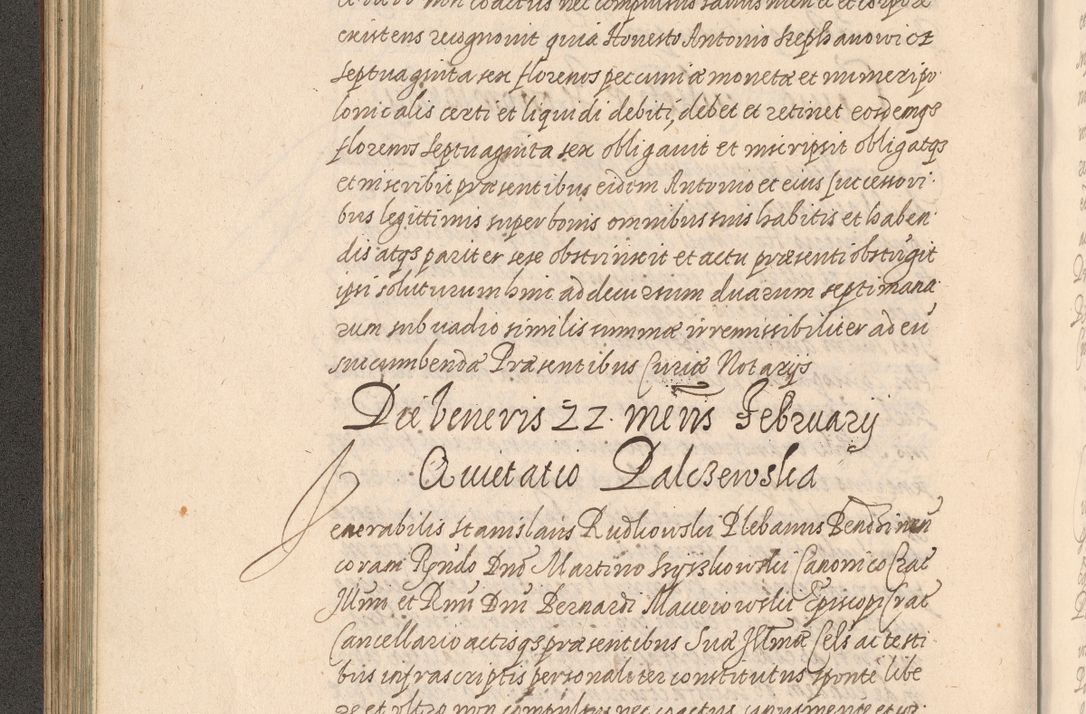Zdjęcie nr 171 dla obiektu archiwalnego: Acta foris saecularis coram R. D. Bernardo Maciejowski, episcopo Cracoviensi, duce Severiensis ex annis 1600 - 1606.