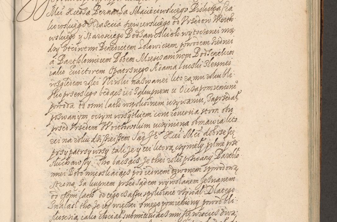 Zdjęcie nr 154 dla obiektu archiwalnego: Acta foris saecularis coram R. D. Bernardo Maciejowski, episcopo Cracoviensi, duce Severiensis ex annis 1600 - 1606.