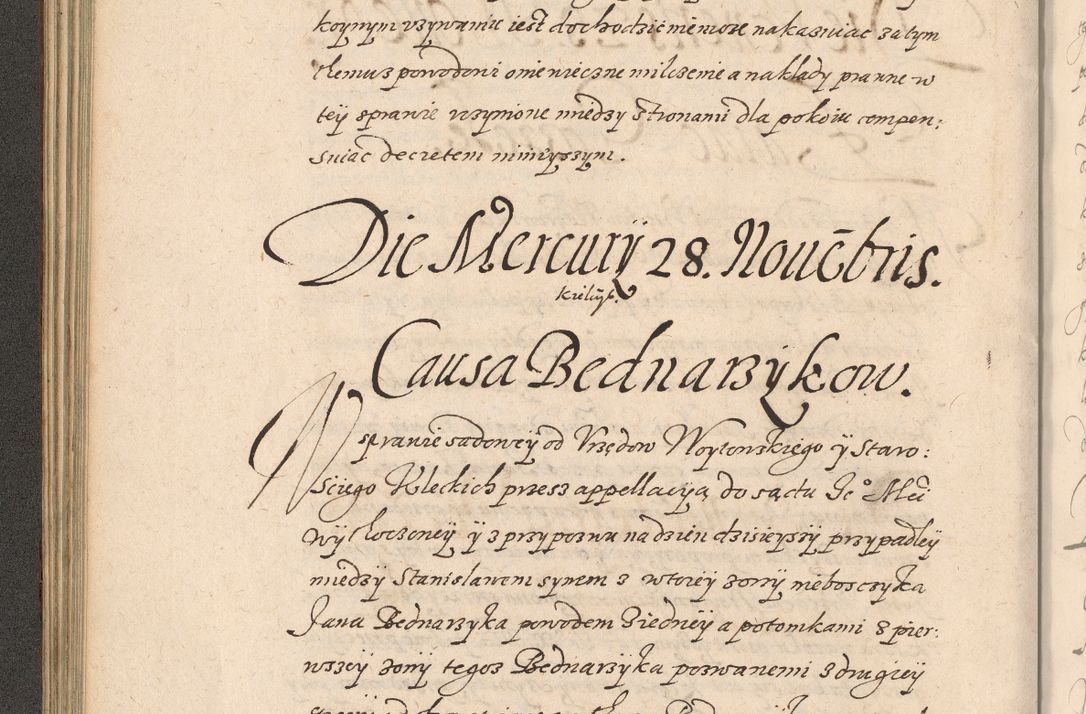 Zdjęcie nr 143 dla obiektu archiwalnego: Acta foris saecularis coram R. D. Bernardo Maciejowski, episcopo Cracoviensi, duce Severiensis ex annis 1600 - 1606.