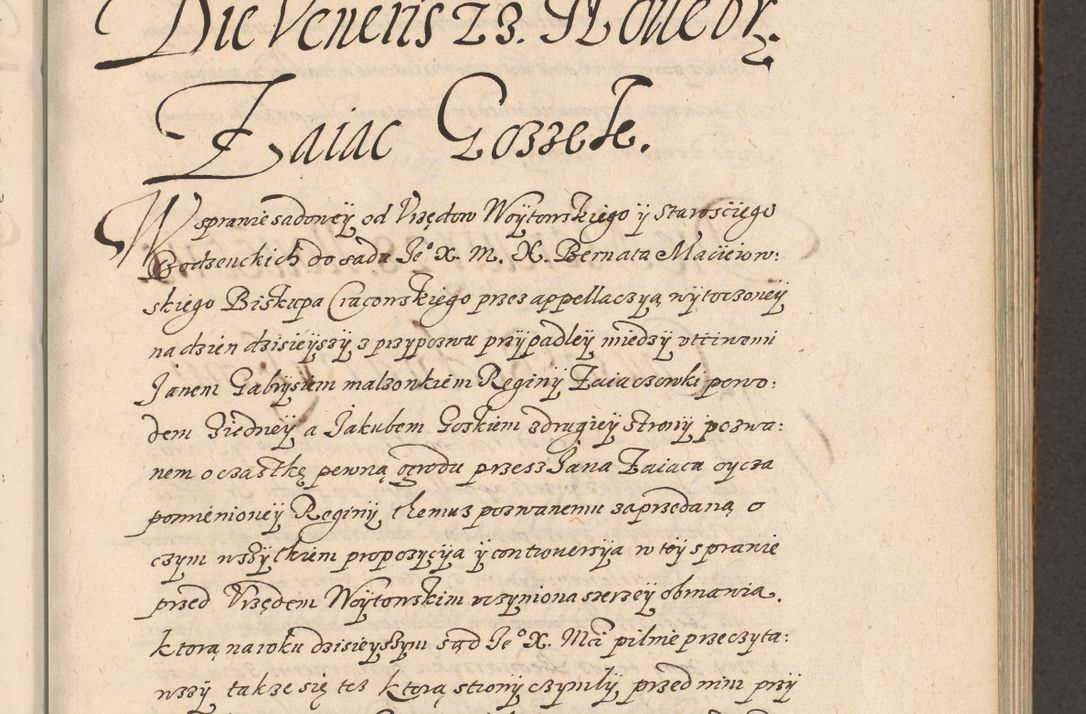 Zdjęcie nr 142 dla obiektu archiwalnego: Acta foris saecularis coram R. D. Bernardo Maciejowski, episcopo Cracoviensi, duce Severiensis ex annis 1600 - 1606.