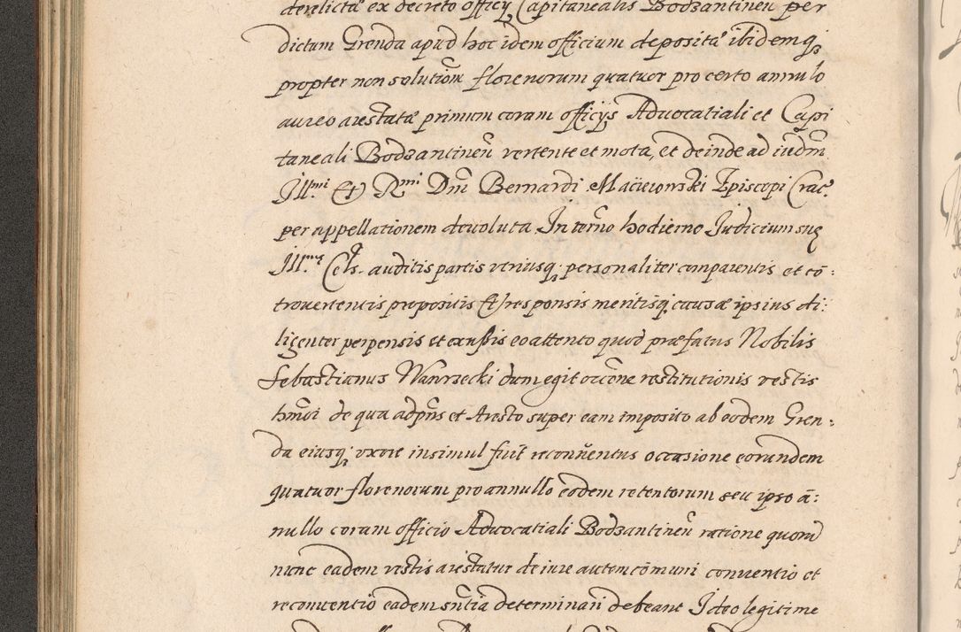 Zdjęcie nr 141 dla obiektu archiwalnego: Acta foris saecularis coram R. D. Bernardo Maciejowski, episcopo Cracoviensi, duce Severiensis ex annis 1600 - 1606.