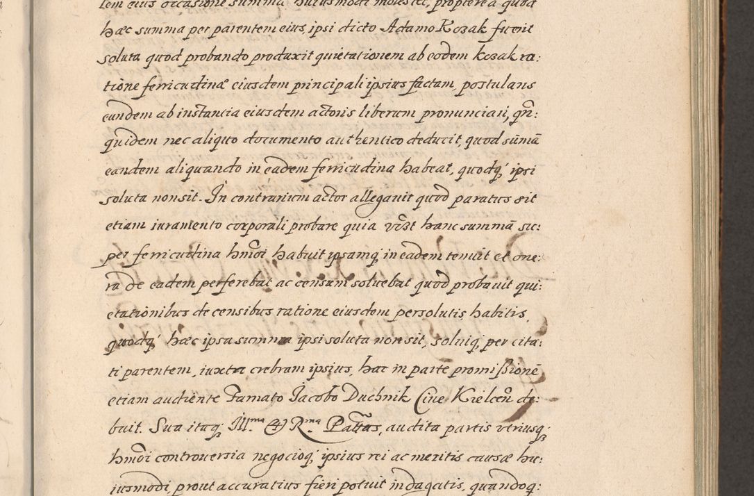 Zdjęcie nr 136 dla obiektu archiwalnego: Acta foris saecularis coram R. D. Bernardo Maciejowski, episcopo Cracoviensi, duce Severiensis ex annis 1600 - 1606.