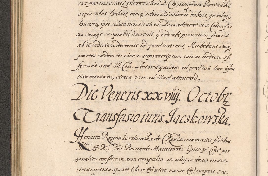 Zdjęcie nr 137 dla obiektu archiwalnego: Acta foris saecularis coram R. D. Bernardo Maciejowski, episcopo Cracoviensi, duce Severiensis ex annis 1600 - 1606.