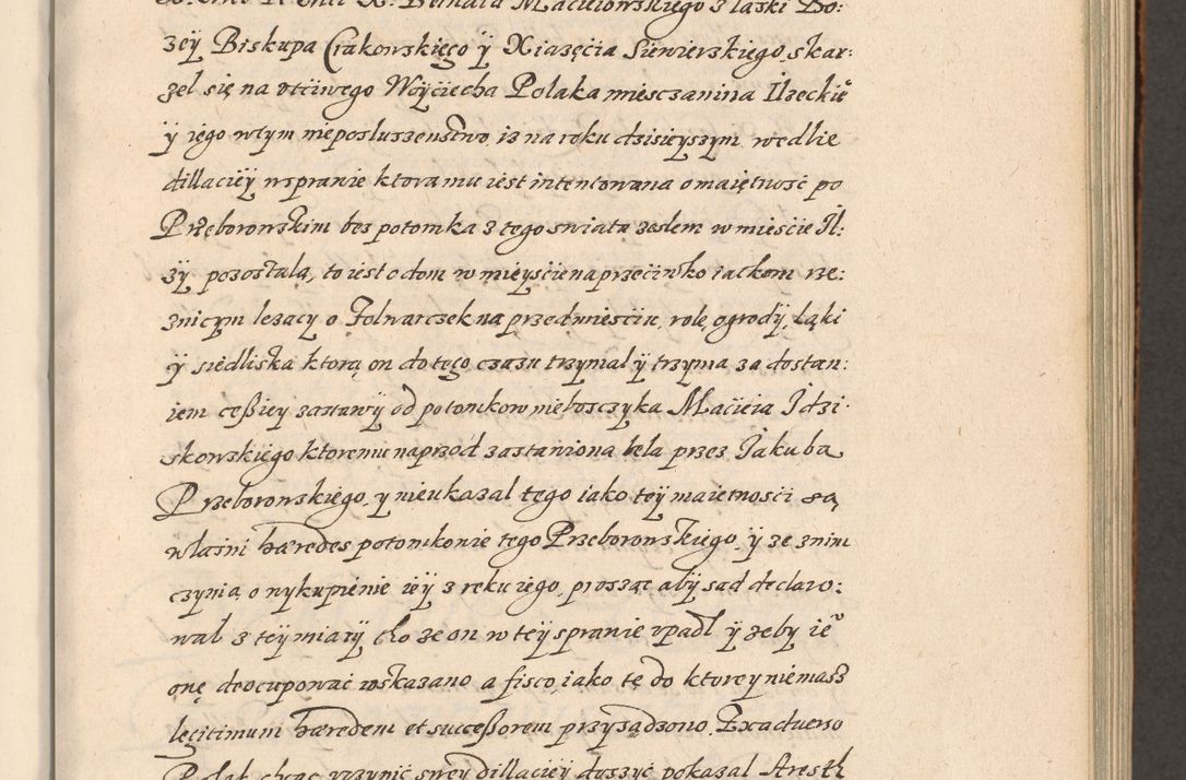 Zdjęcie nr 132 dla obiektu archiwalnego: Acta foris saecularis coram R. D. Bernardo Maciejowski, episcopo Cracoviensi, duce Severiensis ex annis 1600 - 1606.
