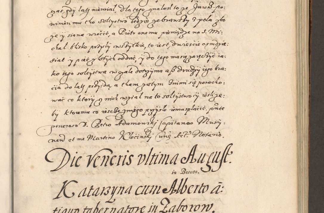 Zdjęcie nr 124 dla obiektu archiwalnego: Acta foris saecularis coram R. D. Bernardo Maciejowski, episcopo Cracoviensi, duce Severiensis ex annis 1600 - 1606.