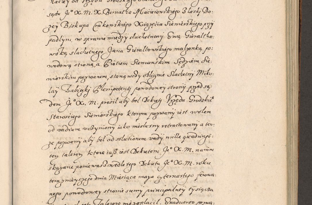 Zdjęcie nr 108 dla obiektu archiwalnego: Acta foris saecularis coram R. D. Bernardo Maciejowski, episcopo Cracoviensi, duce Severiensis ex annis 1600 - 1606.