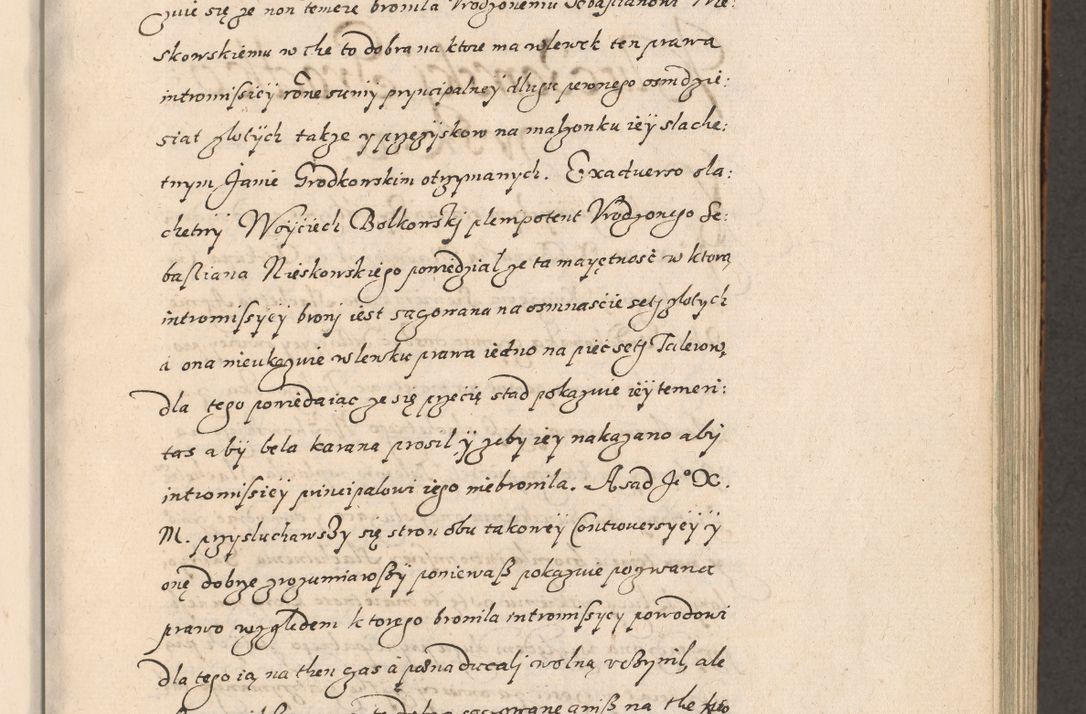 Zdjęcie nr 104 dla obiektu archiwalnego: Acta foris saecularis coram R. D. Bernardo Maciejowski, episcopo Cracoviensi, duce Severiensis ex annis 1600 - 1606.