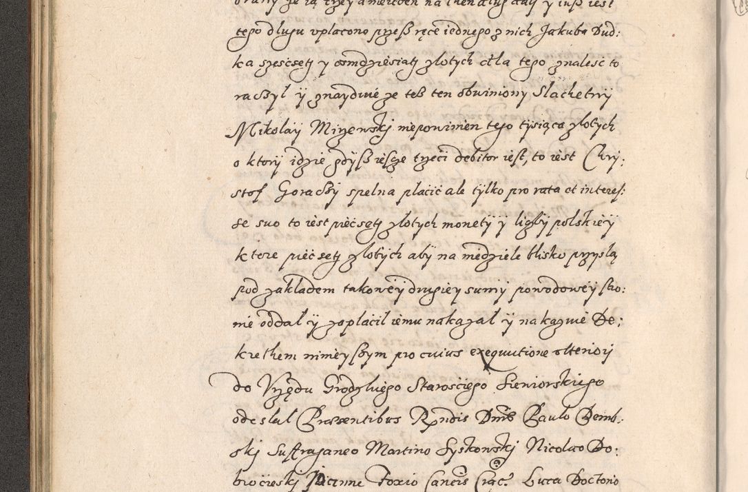 Zdjęcie nr 97 dla obiektu archiwalnego: Acta foris saecularis coram R. D. Bernardo Maciejowski, episcopo Cracoviensi, duce Severiensis ex annis 1600 - 1606.
