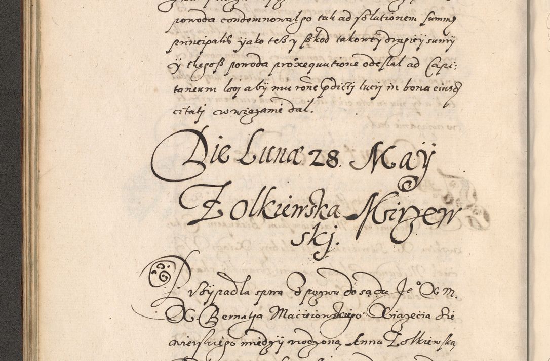 Zdjęcie nr 95 dla obiektu archiwalnego: Acta foris saecularis coram R. D. Bernardo Maciejowski, episcopo Cracoviensi, duce Severiensis ex annis 1600 - 1606.