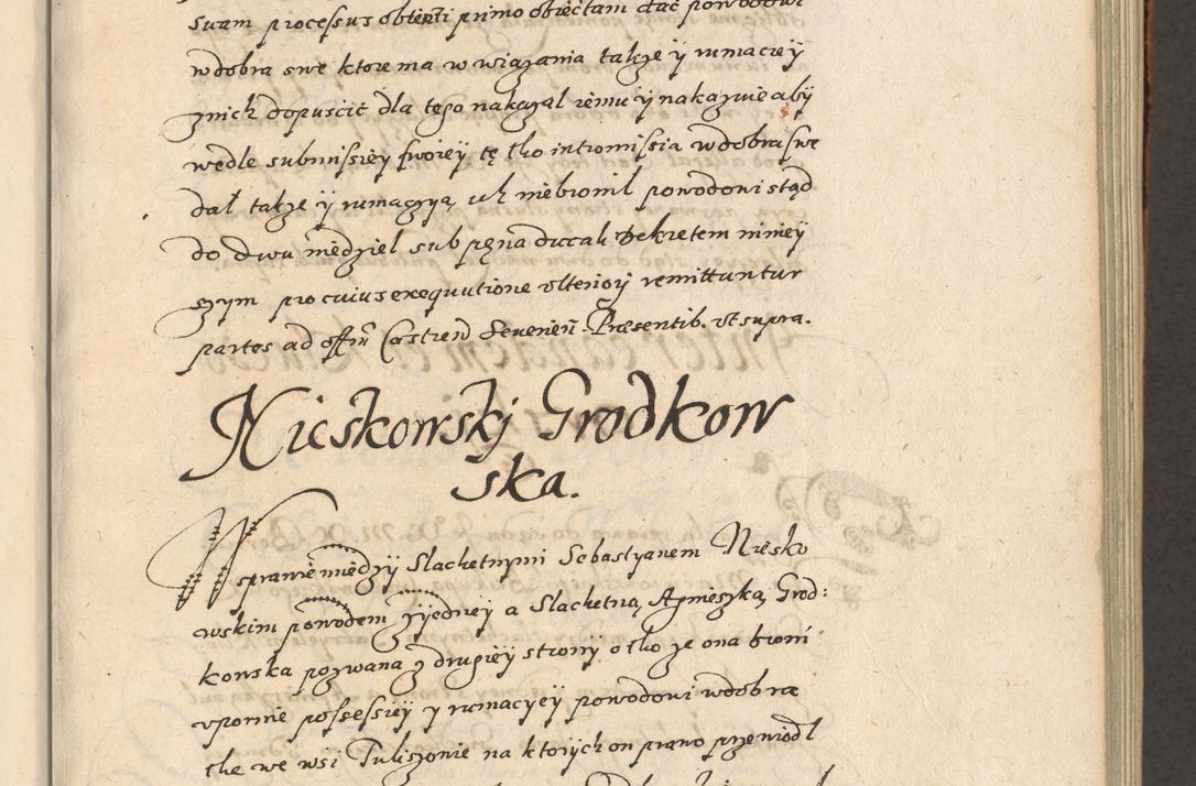 Zdjęcie nr 88 dla obiektu archiwalnego: Acta foris saecularis coram R. D. Bernardo Maciejowski, episcopo Cracoviensi, duce Severiensis ex annis 1600 - 1606.