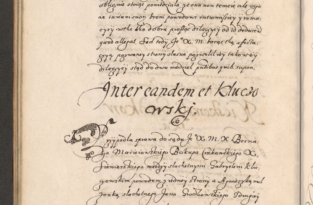 Zdjęcie nr 89 dla obiektu archiwalnego: Acta foris saecularis coram R. D. Bernardo Maciejowski, episcopo Cracoviensi, duce Severiensis ex annis 1600 - 1606.