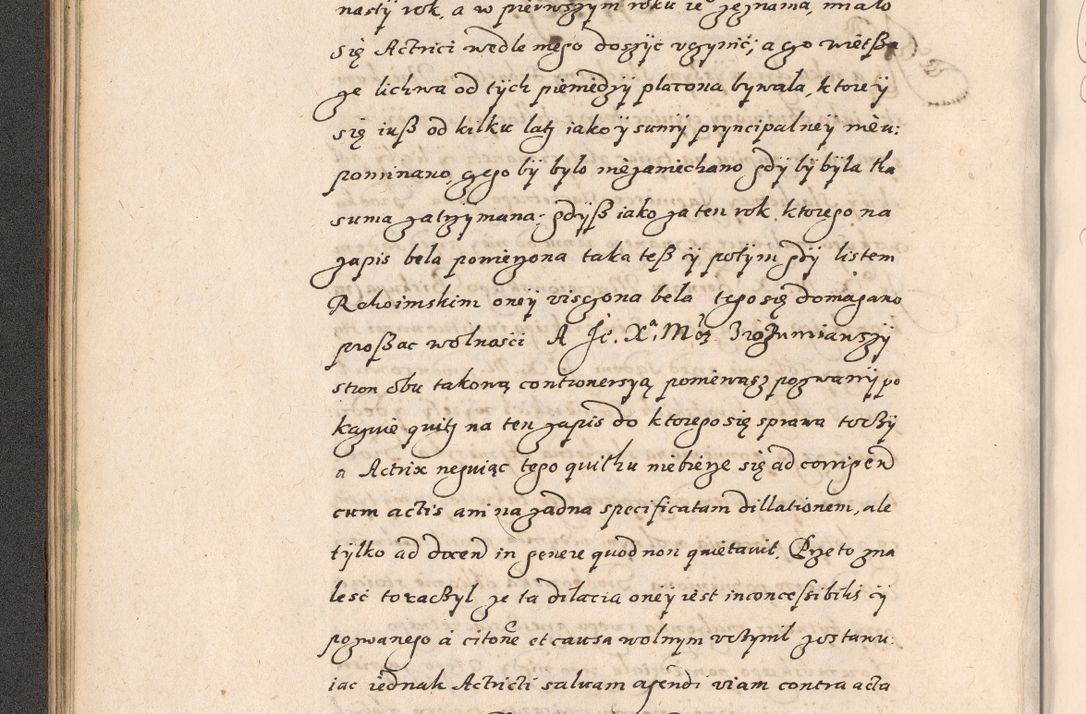Zdjęcie nr 81 dla obiektu archiwalnego: Acta foris saecularis coram R. D. Bernardo Maciejowski, episcopo Cracoviensi, duce Severiensis ex annis 1600 - 1606.