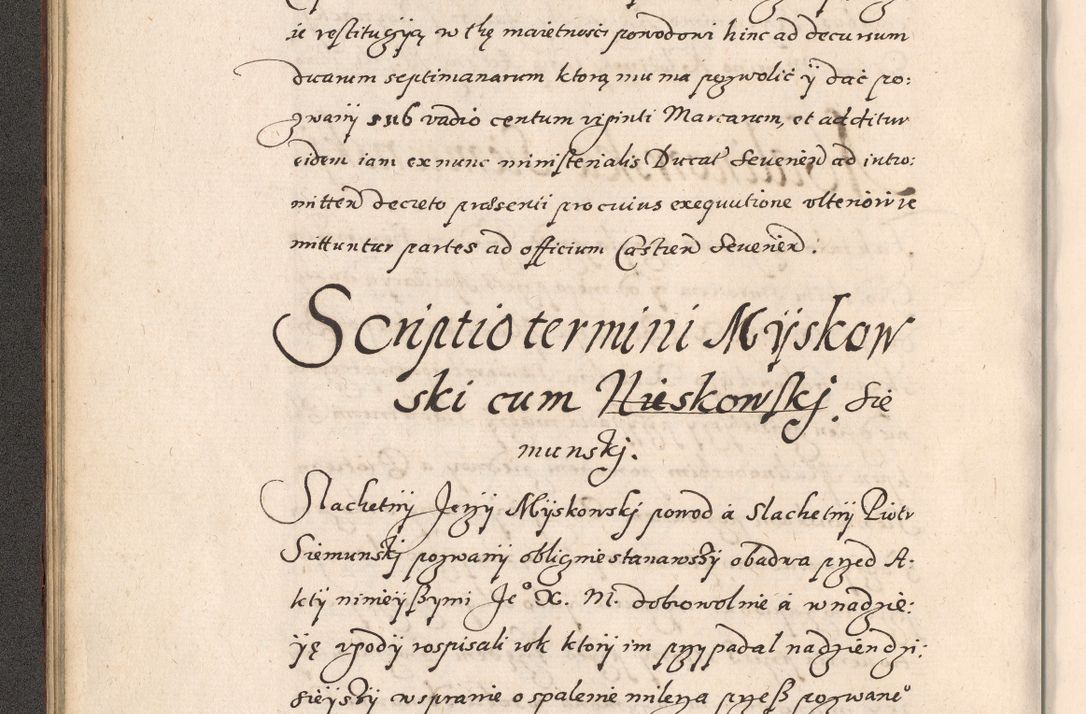 Zdjęcie nr 65 dla obiektu archiwalnego: Acta foris saecularis coram R. D. Bernardo Maciejowski, episcopo Cracoviensi, duce Severiensis ex annis 1600 - 1606.