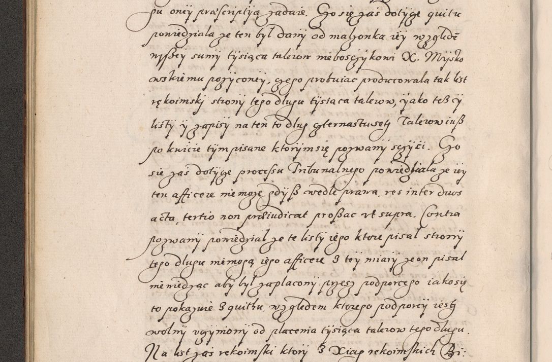 Zdjęcie nr 59 dla obiektu archiwalnego: Acta foris saecularis coram R. D. Bernardo Maciejowski, episcopo Cracoviensi, duce Severiensis ex annis 1600 - 1606.