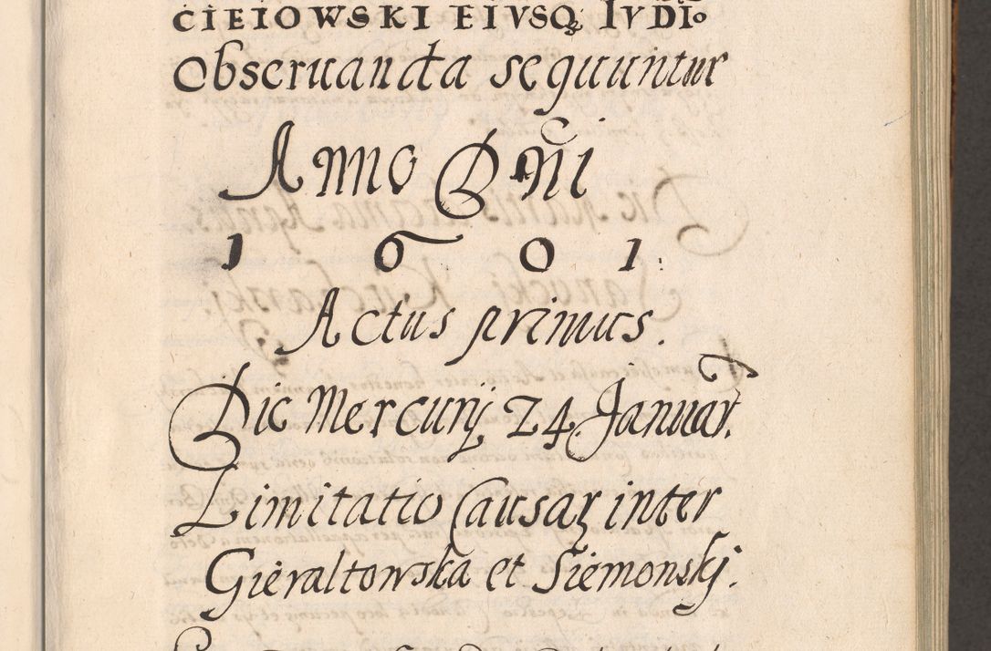 Zdjęcie nr 52 dla obiektu archiwalnego: Acta foris saecularis coram R. D. Bernardo Maciejowski, episcopo Cracoviensi, duce Severiensis ex annis 1600 - 1606.