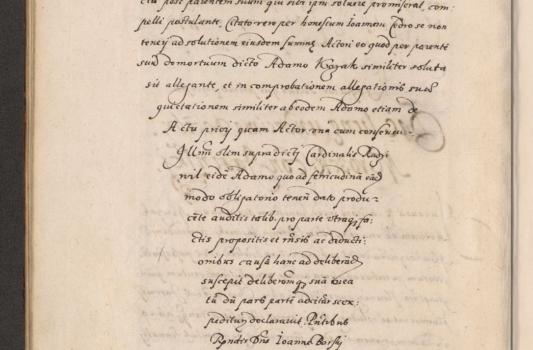 Zdjęcie nr 51 dla obiektu archiwalnego: Acta foris saecularis coram R. D. Bernardo Maciejowski, episcopo Cracoviensi, duce Severiensis ex annis 1600 - 1606.