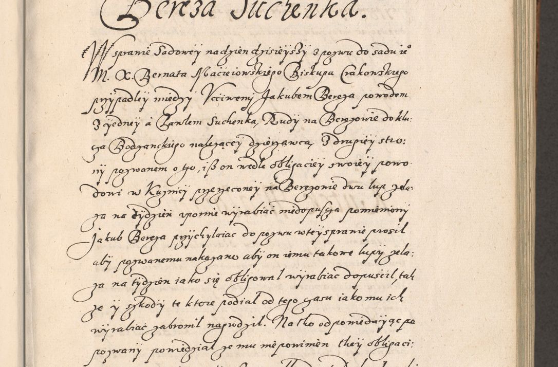 Zdjęcie nr 48 dla obiektu archiwalnego: Acta foris saecularis coram R. D. Bernardo Maciejowski, episcopo Cracoviensi, duce Severiensis ex annis 1600 - 1606.