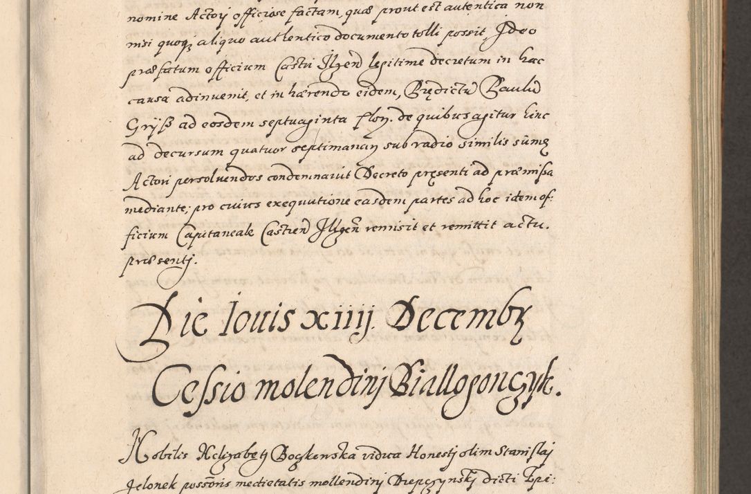Zdjęcie nr 42 dla obiektu archiwalnego: Acta foris saecularis coram R. D. Bernardo Maciejowski, episcopo Cracoviensi, duce Severiensis ex annis 1600 - 1606.