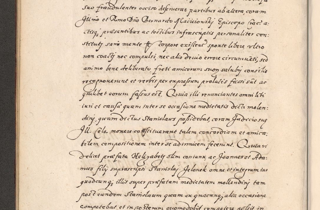 Zdjęcie nr 43 dla obiektu archiwalnego: Acta foris saecularis coram R. D. Bernardo Maciejowski, episcopo Cracoviensi, duce Severiensis ex annis 1600 - 1606.
