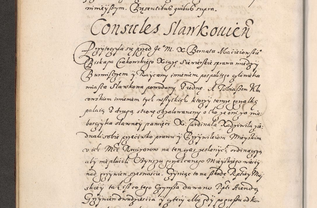 Zdjęcie nr 37 dla obiektu archiwalnego: Acta foris saecularis coram R. D. Bernardo Maciejowski, episcopo Cracoviensi, duce Severiensis ex annis 1600 - 1606.