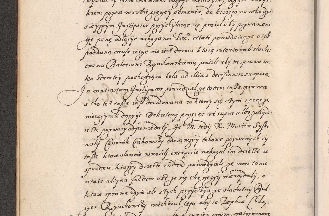 Zdjęcie nr 35 dla obiektu archiwalnego: Acta foris saecularis coram R. D. Bernardo Maciejowski, episcopo Cracoviensi, duce Severiensis ex annis 1600 - 1606.